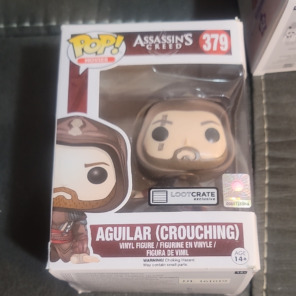 Funko Pop! Aguilar (Crouching) Vinyl Figure - Brown, Black, White